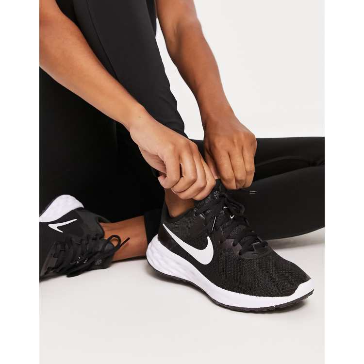 lamp Condenseren Vader Nike Revolution 6 Next sneakers in black and white | ASOS