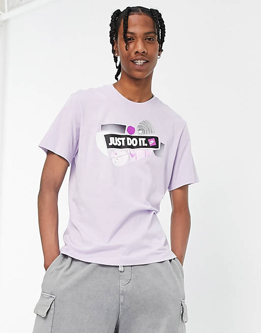 Nike Rhythm and Sole t-shirt in violet | ASOS