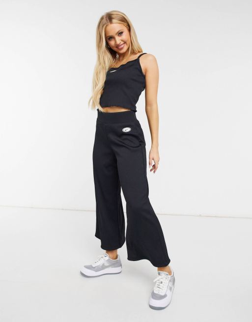 High waist best sale wide leg joggers