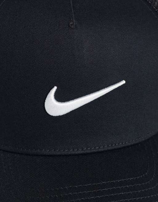 Nike Rise Swoosh cap in black , 2 of 3
