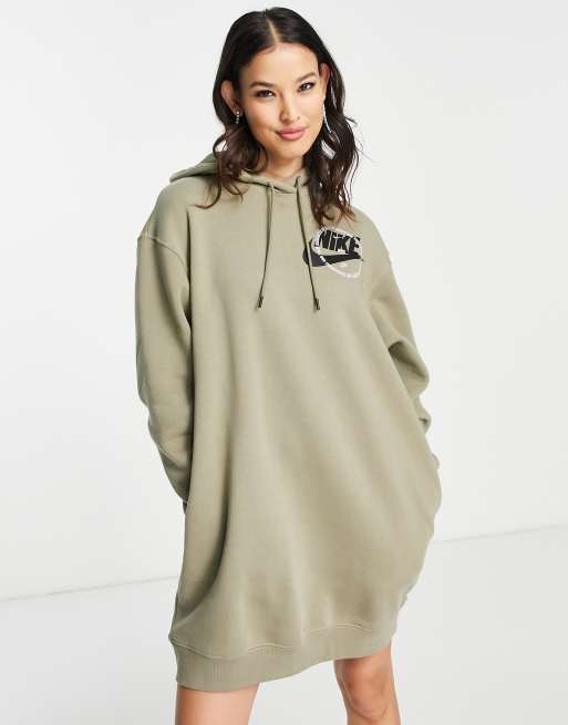 Nike Robe capuche fonctionnelle Vert olive