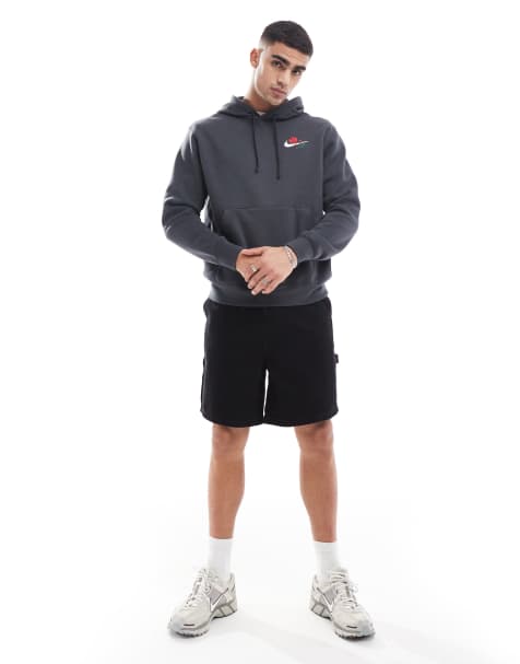 Nike Rose Swoosh logo hoodie in black - view 1