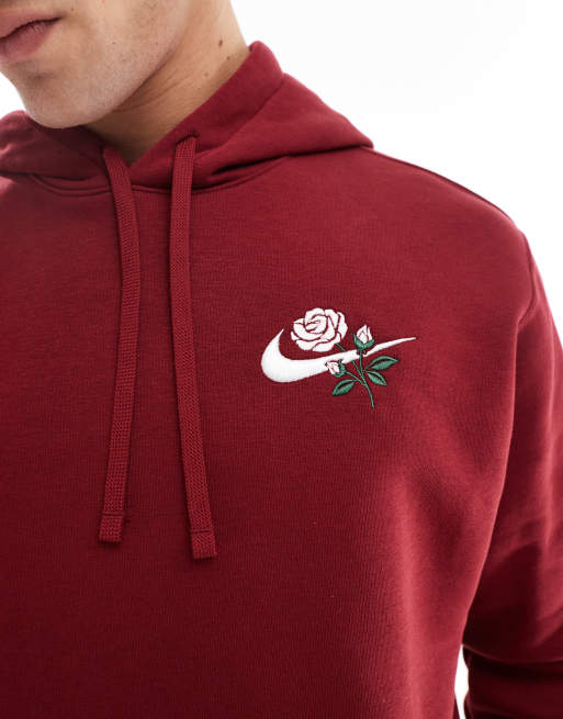 Rose nike hoodie on sale