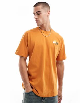 Nike Rose Swoosh Logo T-shirt In Brown
