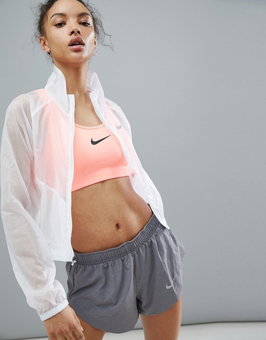 Nike - Run Division - Gennemsigtig jakke-Blå