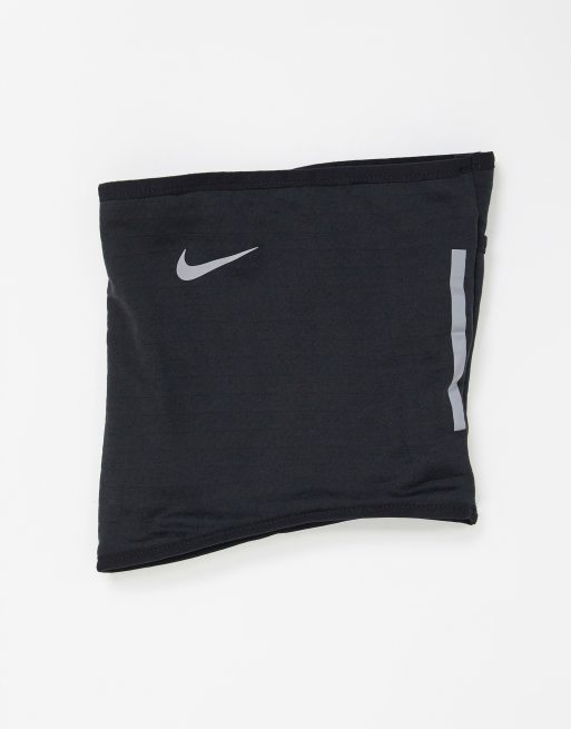 Nike run therma sphere neck warmer in black ASOS