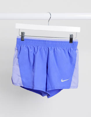 lilac nike shorts