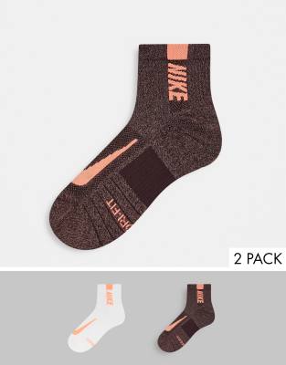 nike running ankle socks