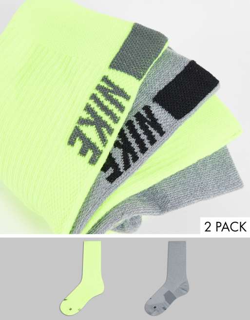 Volt green best sale nike socks