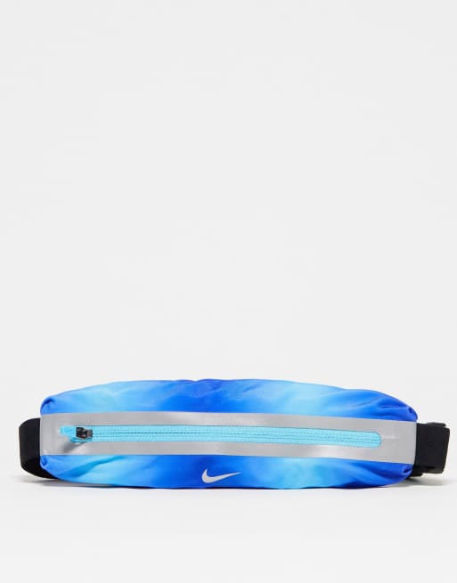 Nike Running - 3.0 - Heuptasje met print in blauwe tie-dye