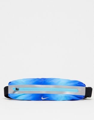 Nike Running 3.0 printed bumbag in blue tie dye - ASOS Price Checker