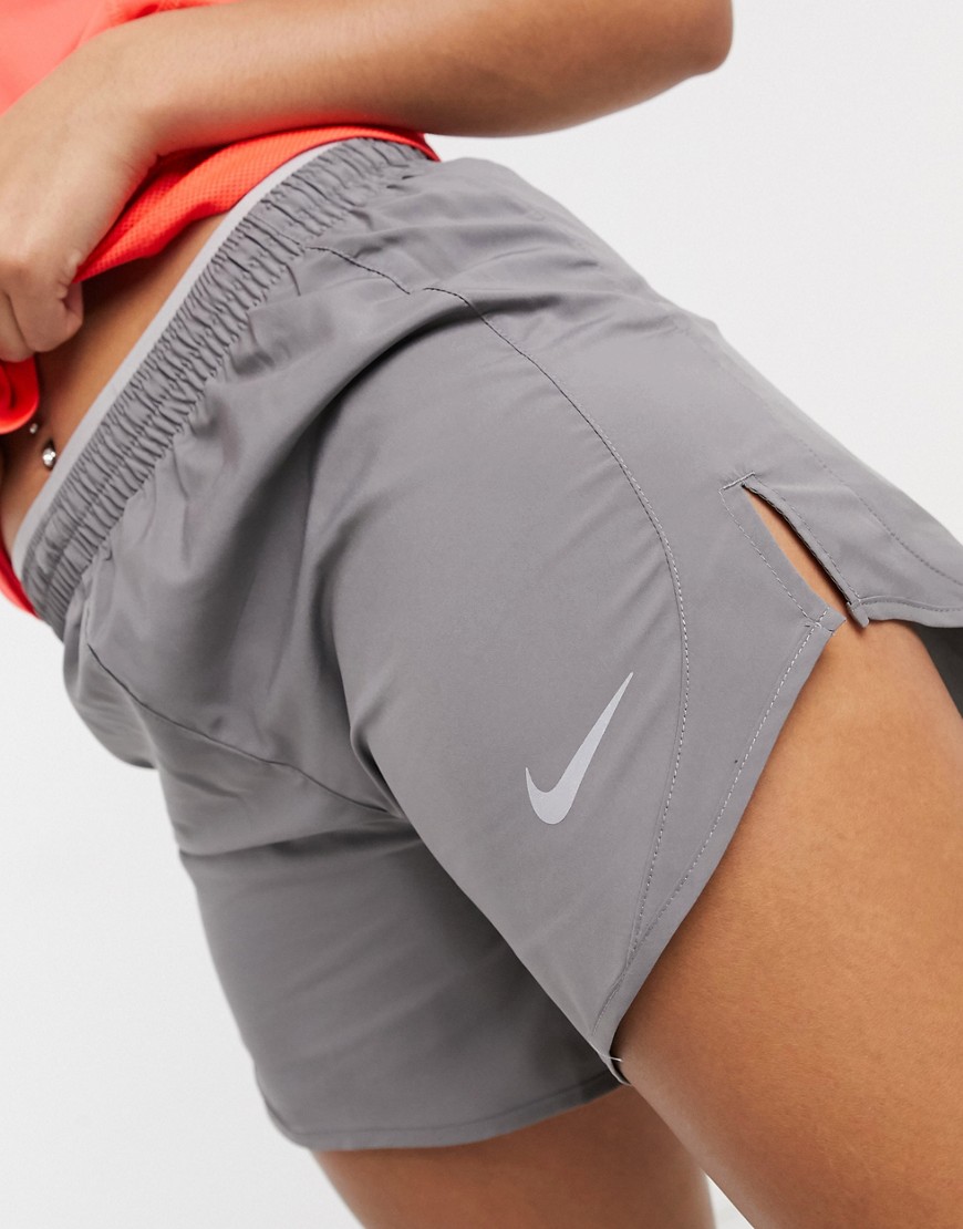 Nike Running 5inch Tempo shorts in grey