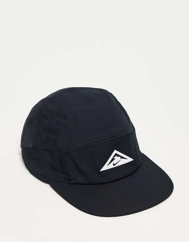 Nike Running 84 Trail cap in black