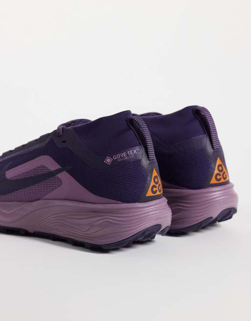 Nike Running ACG Pegasus Trail Gore-Tex trainers in brown, 2 of 5
