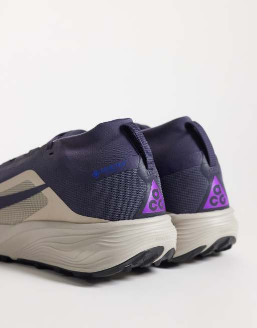 Nike Running ACG Pegasus Trail Gore-Tex trainers in grey & cream, 2 of 5