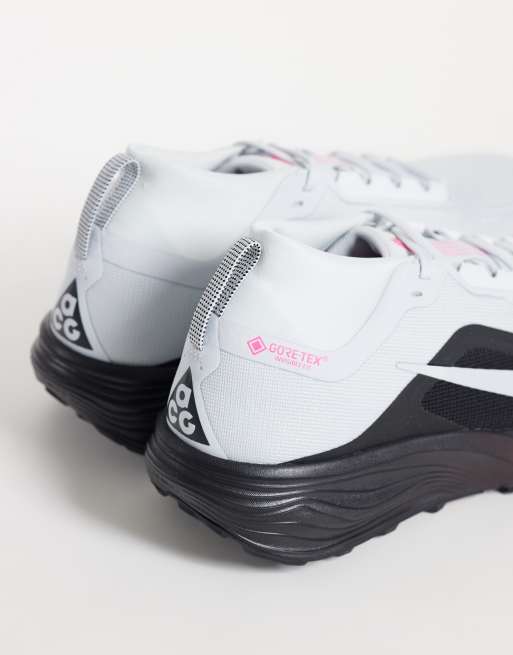 Nike Running ACG Pegasus Trail Gore-Tex trainers in white & black, 2 of 5