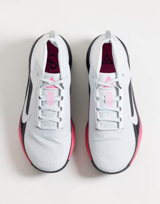 Nike Running ACG Pegasus Trail Gore-Tex trainers in white & black, 3 of 5