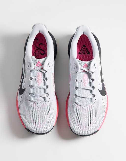 Nike Running ACG Pegasus Trail trainers in white & black, 2 of 5