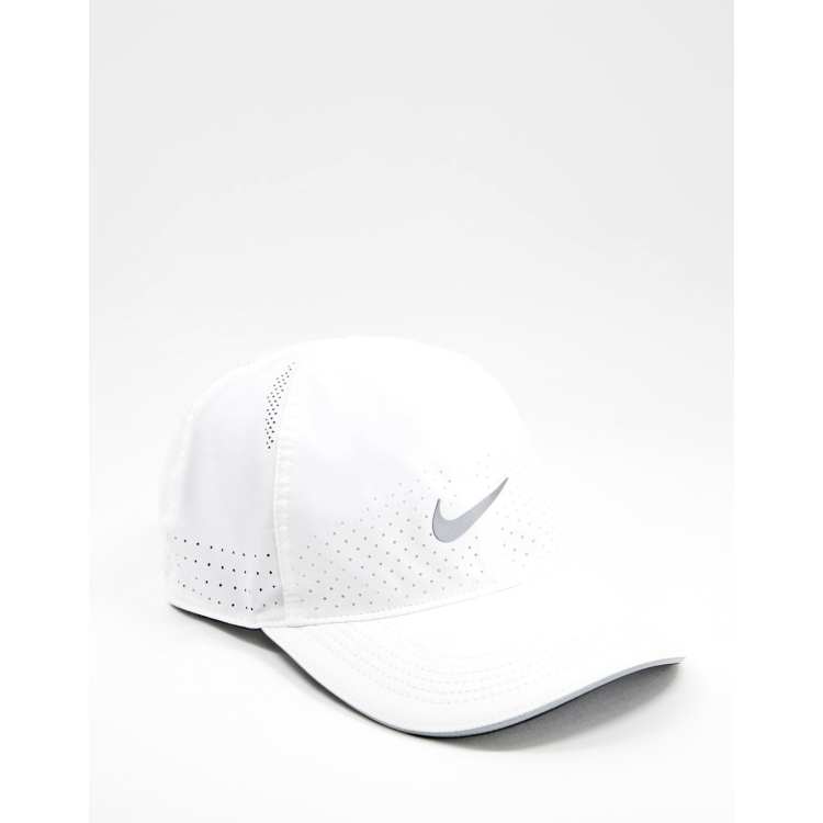 Nike Running Aerobill Dri-FIT cap in white