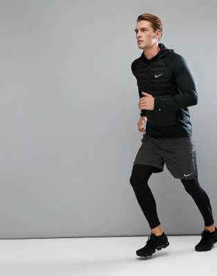 nike padded running jacket