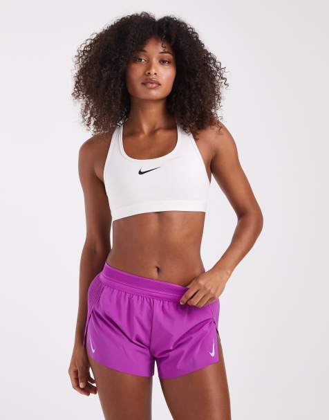Nike Running Aeroswift Dri-FIT plisse 3inch mid-rise short in purple