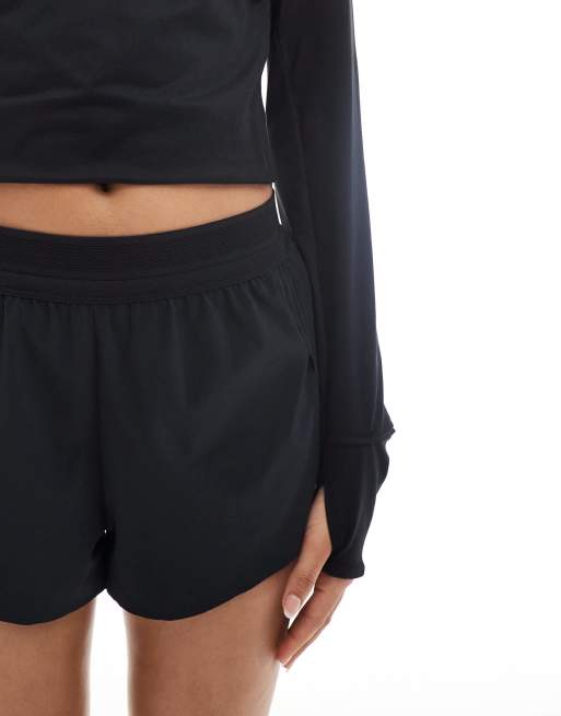 Nike Running - Aeroswift - Dri-FIT - Plissé short met halfhoge taille in zwart , 5 van 5