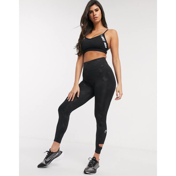 NIKE AIR 7/8 Women's Tights Small Black CJ2149 010 Leggings £29.99