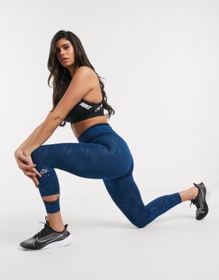 nike air leggings blue