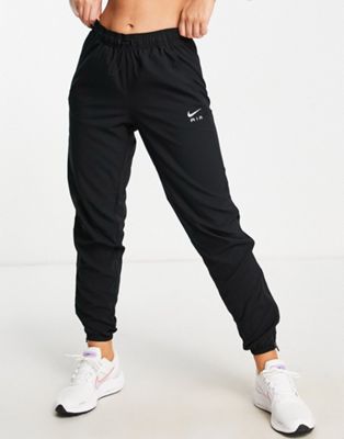 Nike Running Air Dri-FIT woven joggers in black - ASOS Price Checker