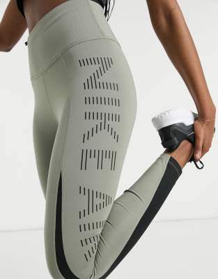 nike air khaki leggings