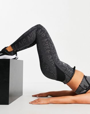 Femme Nike Running - Air Epic Fast - Legging 7/8 à imprimé - Noir