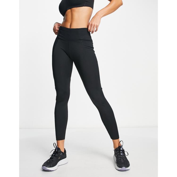 Black gym leggings nike online