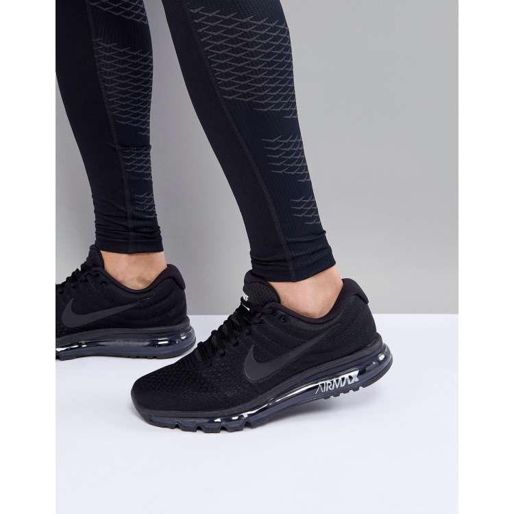 Heel veel goeds Gemengd gaan beslissen Nike Running - Air Max 2017 - Sneakers in zwart 849559-004 | ASOS