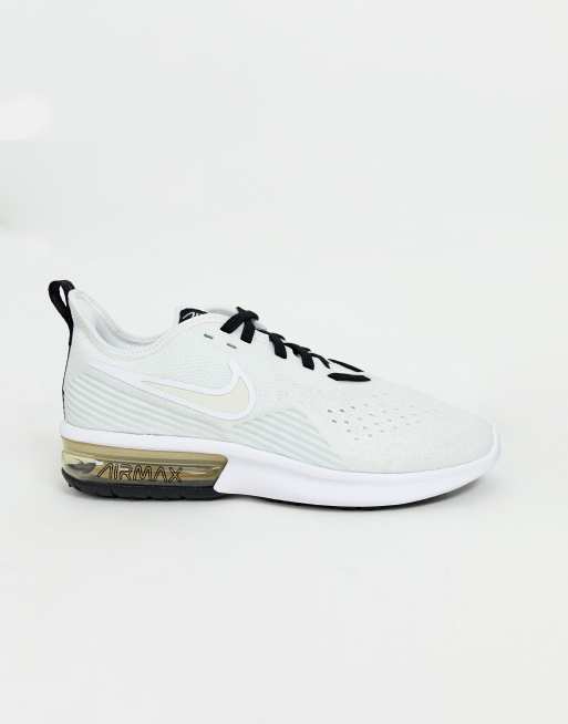 Nike air max clearance sequent 4 black gold