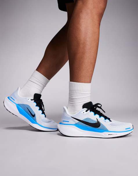 Nike Running - Air Pegasus 41 - Sneakers i hvid/blå - view 1