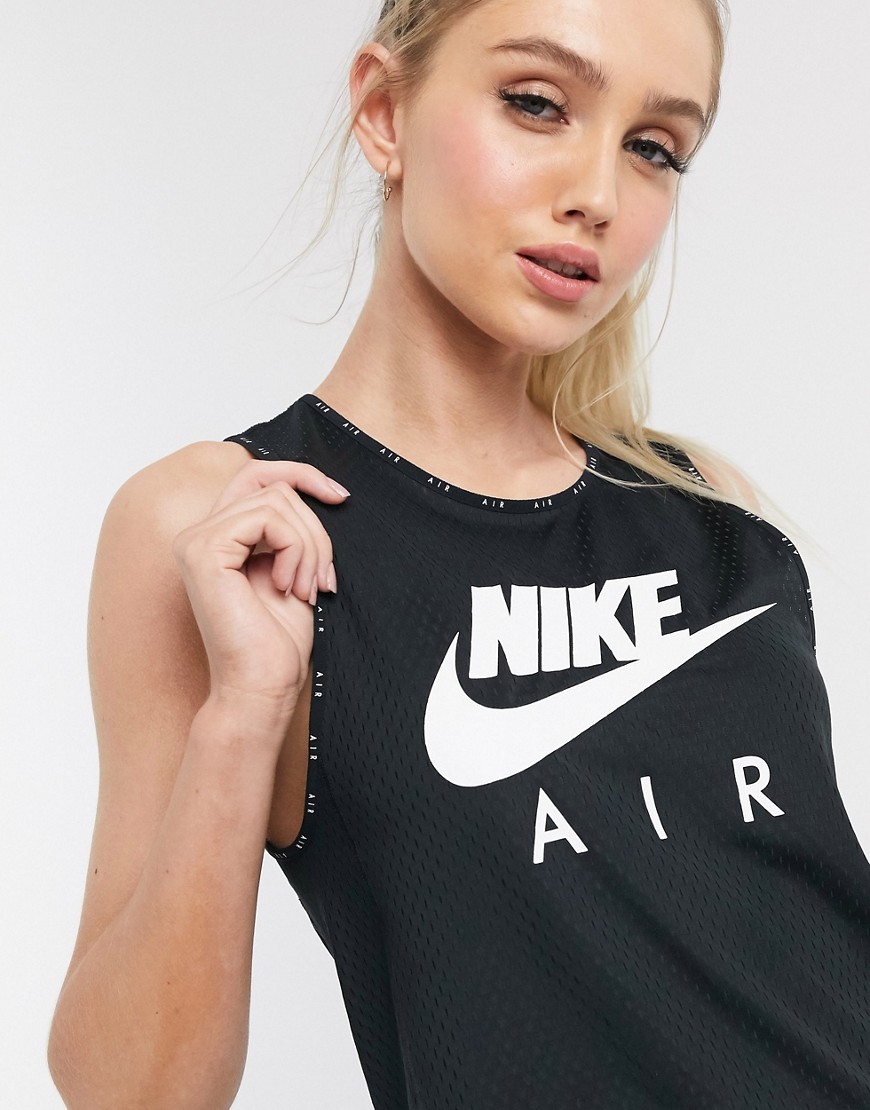 Nike Running – Air – Svart linne med logga