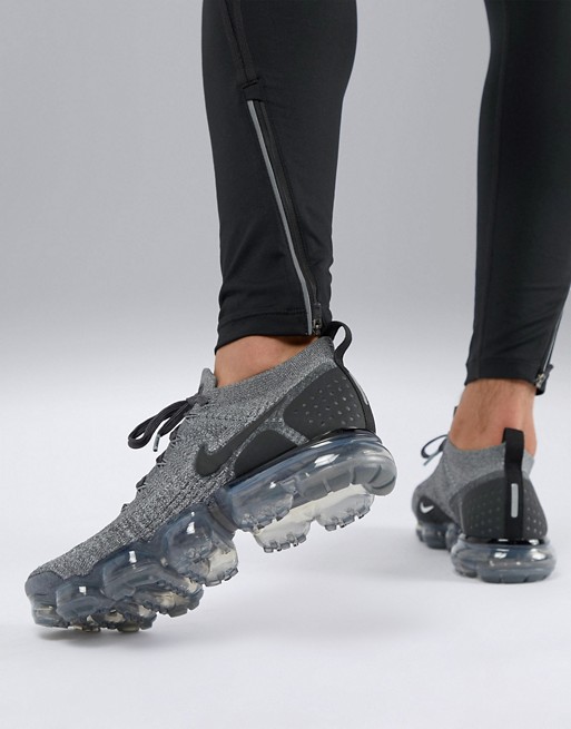 Nike Running air Vapormax Flyknit 2 trainers in grey 942842-002 | ASOS