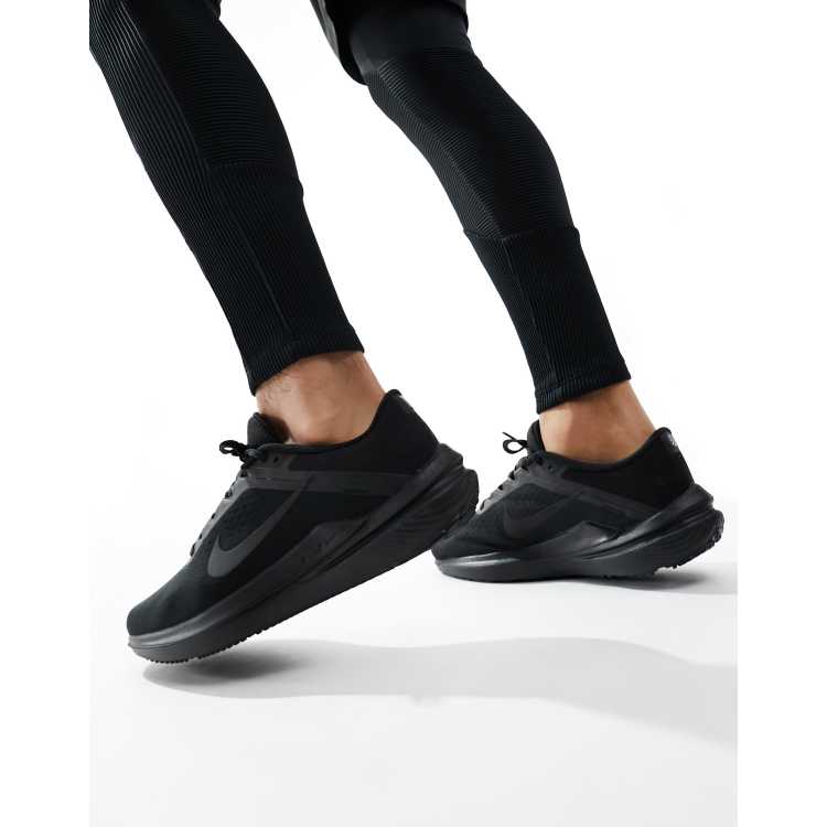 Nike Running Air Winflo 10 trainers in black ASOS