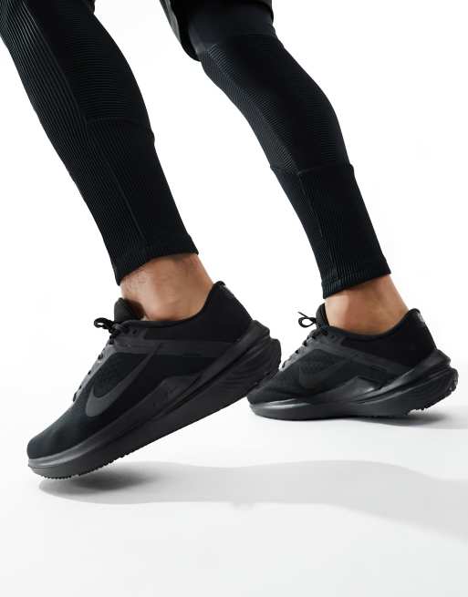 Nike Running Air Winflo 10 trainers in black | ASOS