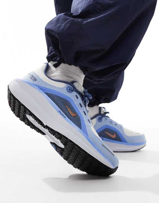 Nike Running Air Winflo 11 Baskets en Gore-Tex Gris et bleu