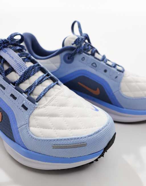 Nike Running - Air Winflo 11 Gore-Tex - Sneakers in grijs en blauw, 4 van 5