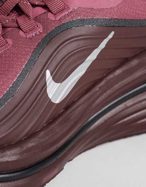 Nike Running Air Winflo 12 Gore-Tex sneakers rosa e bordeaux, 2 di 5