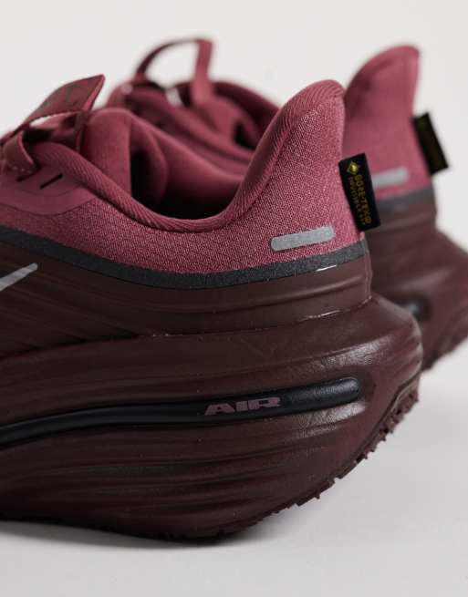 Nike Running Air Winflo 12 Gore-Tex sneakers rosa e bordeaux, 4 di 5