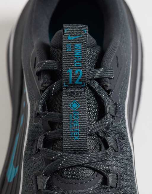 Nike Running Air Winflo 12 Gore-Tex trainers in black, 4 of 5