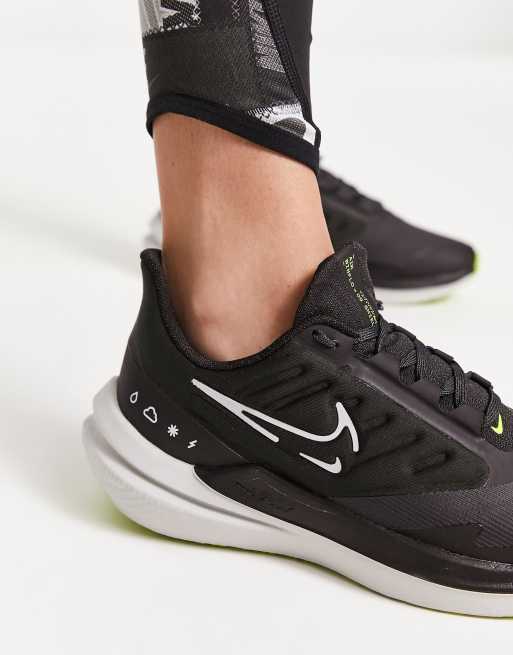 Nike Running Air Winflo Shield Trainers Inblack | ubicaciondepersonas ...