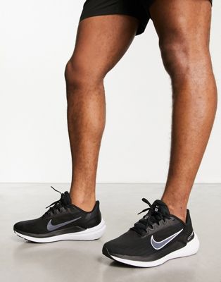 Nike Running Air Winflo 9 trainers in black | ASOS