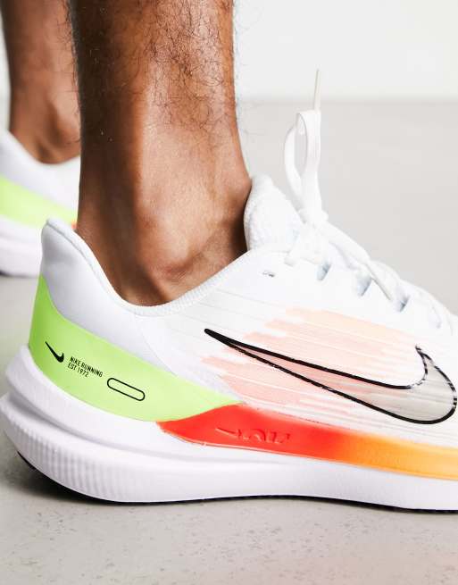 Nike zoom 2024 blanc et orange