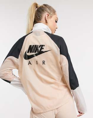 nike running zip up