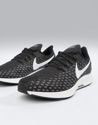 Nike Running - Air Zoom 35 Pegasus - Sneakers pianta larga nere 942853-001  | ASOS
