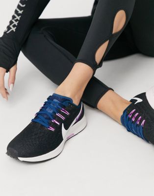 Nike Air Zoom Pegasus 36 Women's Running Shoe (black) - Clearance Sale